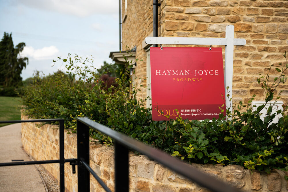 Selling with Hayman Joyce Broadway, sold board